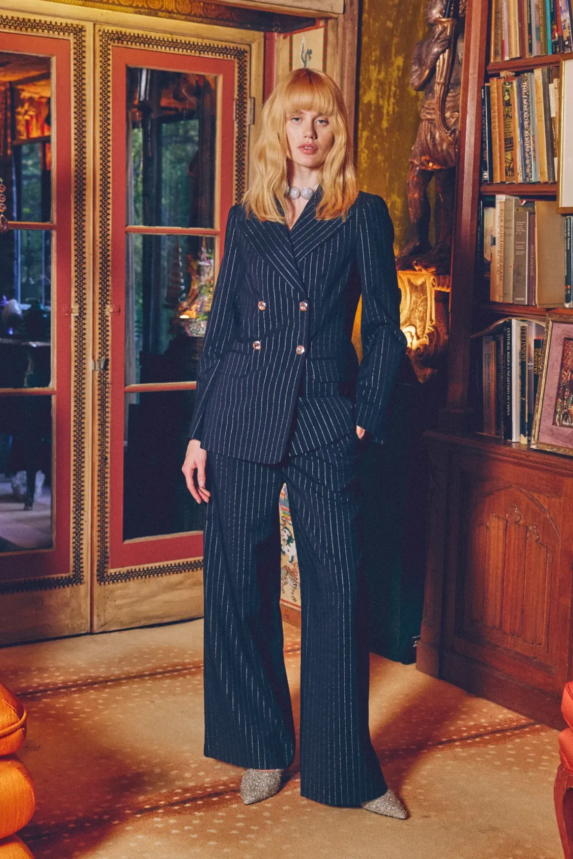 Bloobloo pinstripe pant
