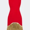 Bowiebowie fringe mini dress