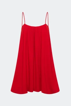 Cleocleo crepe mini dress