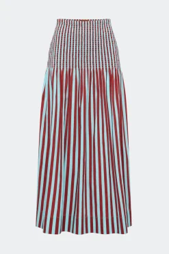 Florflor poplin skirt