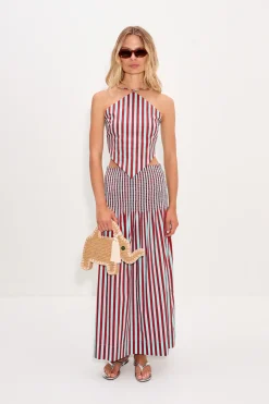 Florflor poplin skirt