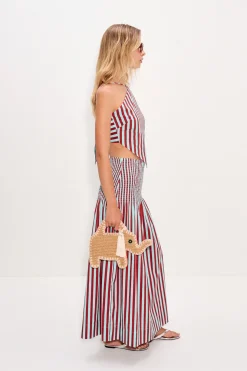 Florflor poplin skirt