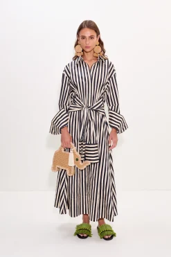 Innainna poplin maxi dress