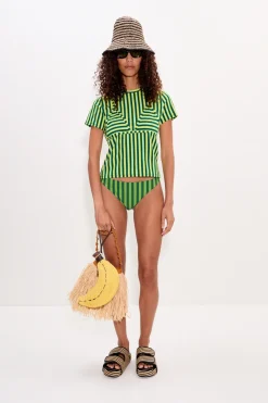 Kinikini striped tee