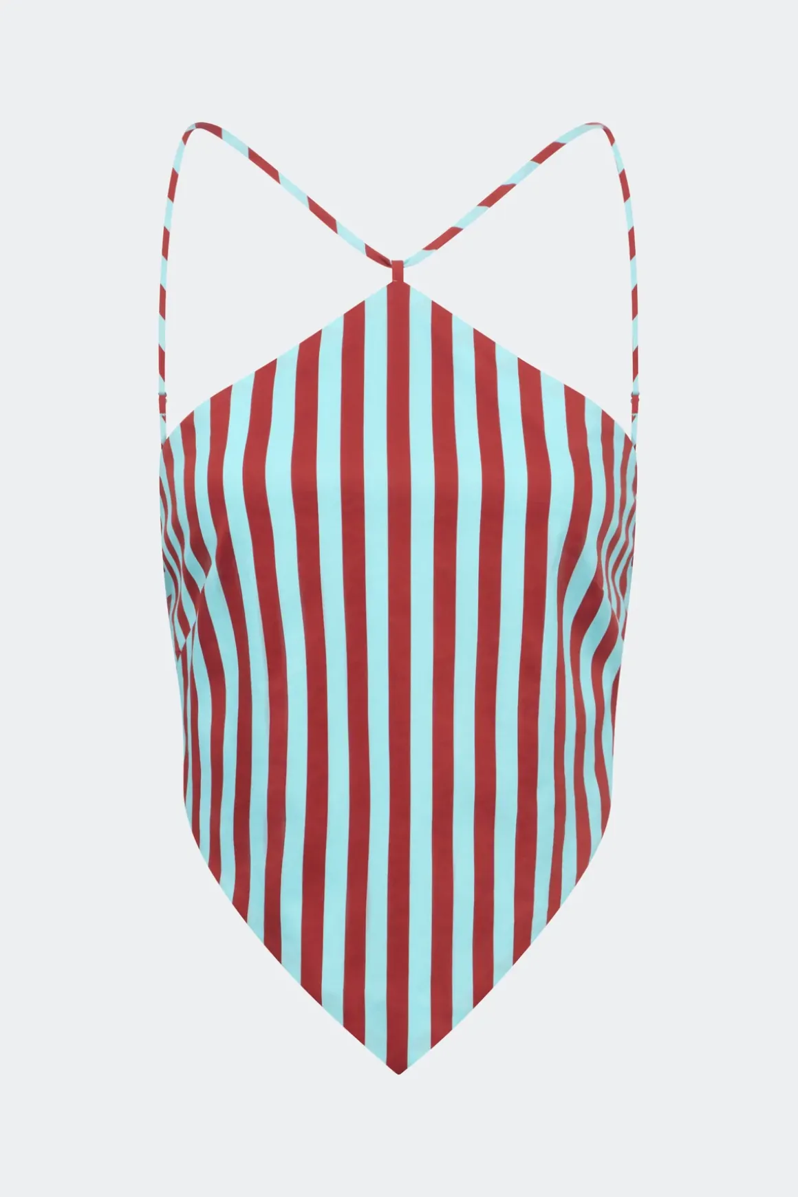 Kitkit poplin tie top