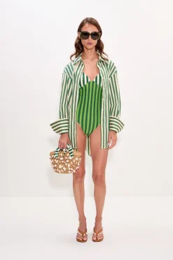 Lochloch poplin button up