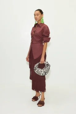 Lochloch poplin button up