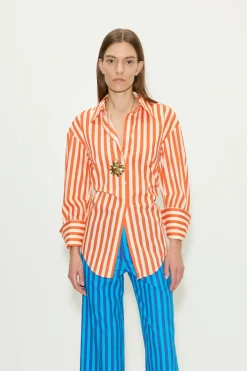 Lochloch poplin button up