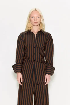 Lochloch poplin button up