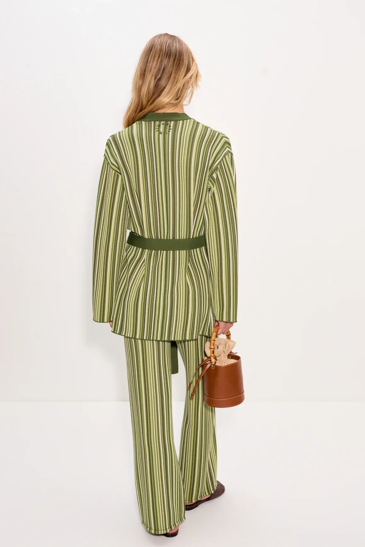 Maxmax belted knit cardigan