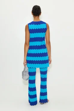 Mojimoji knit mini dress