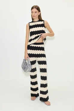 Mojimoji knit pant