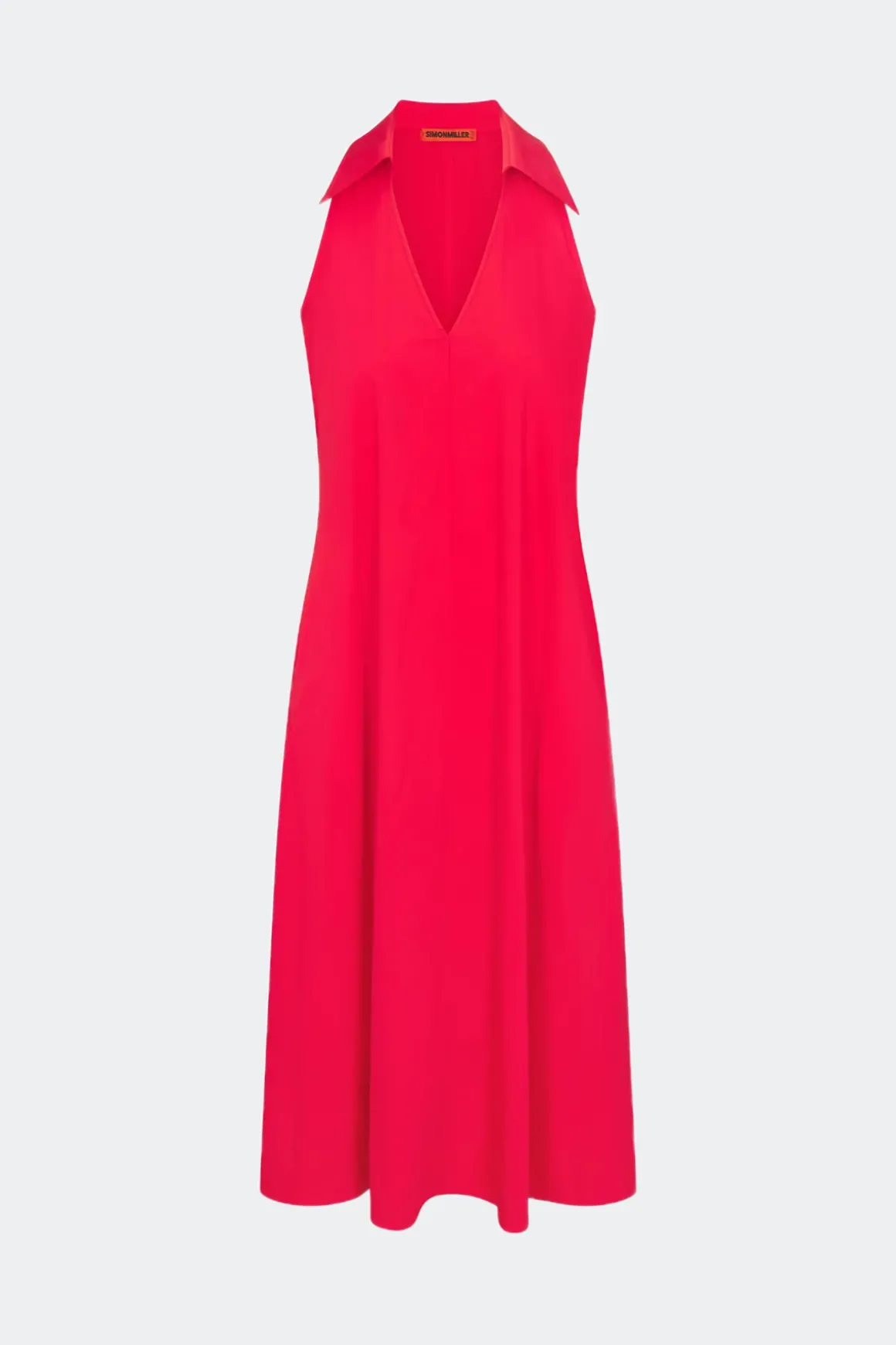Navanava poplin midi dress