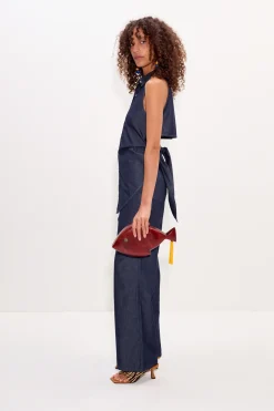 Piapia chambray pant