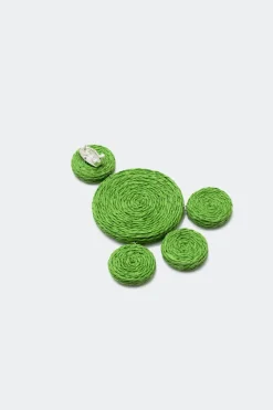 Raffiaraffia deco earring