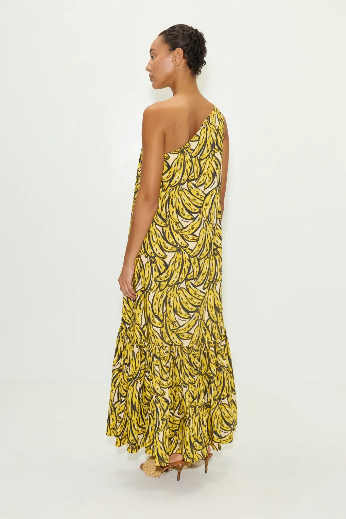 Rearea poplin maxi dress