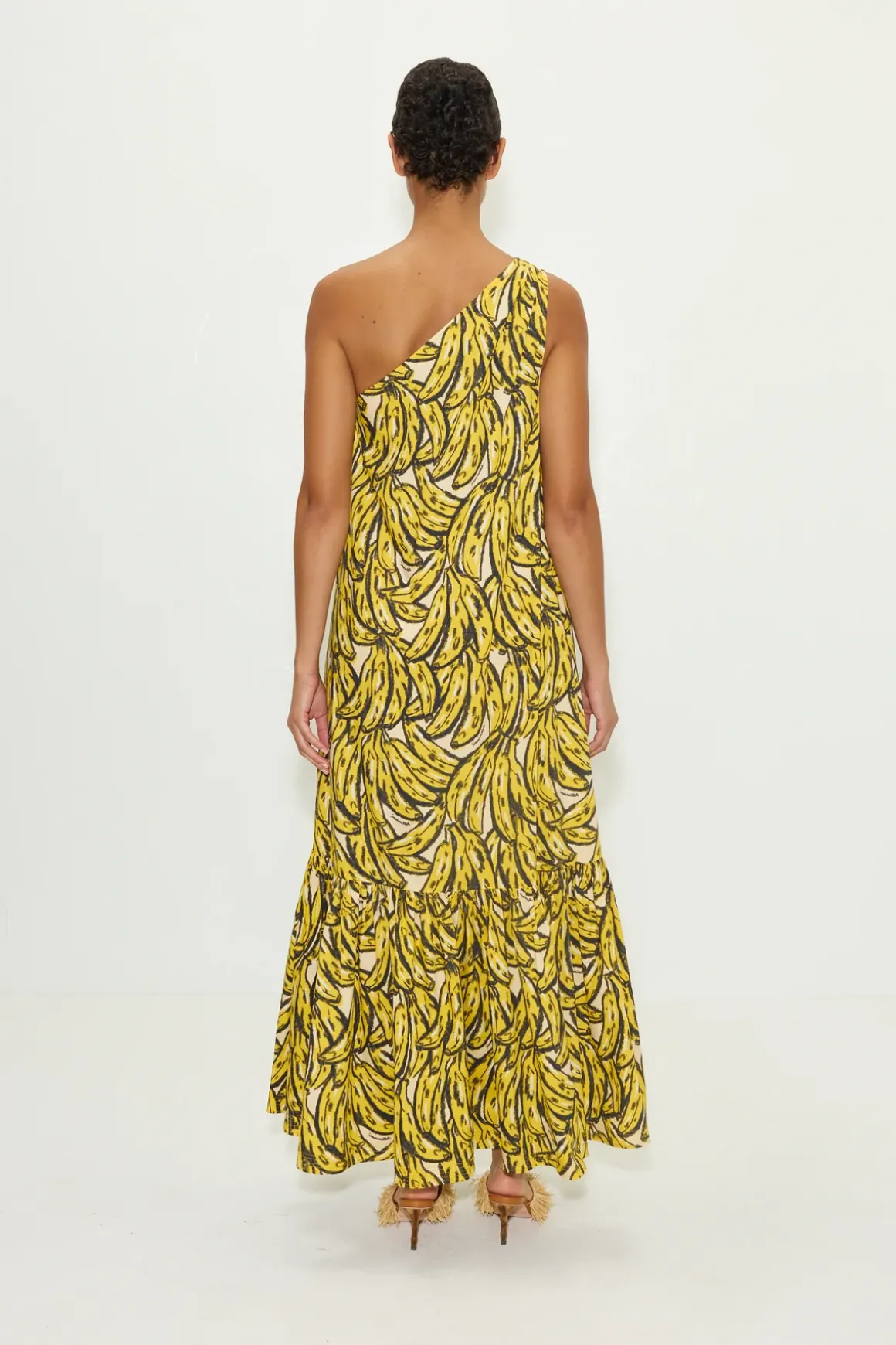 Rearea poplin maxi dress