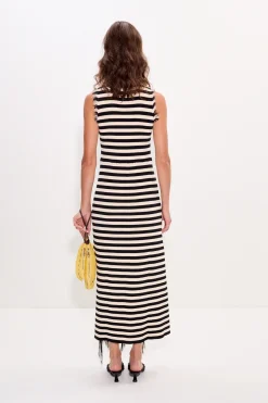 Sabinesabine fringe knit dress