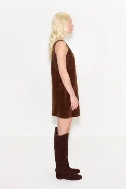 Saharasahara corduroy mini dress
