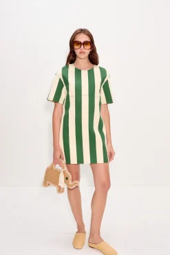 Saharasahara short sleeve mini dress