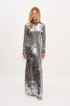 Sculptysculpty sequin dress