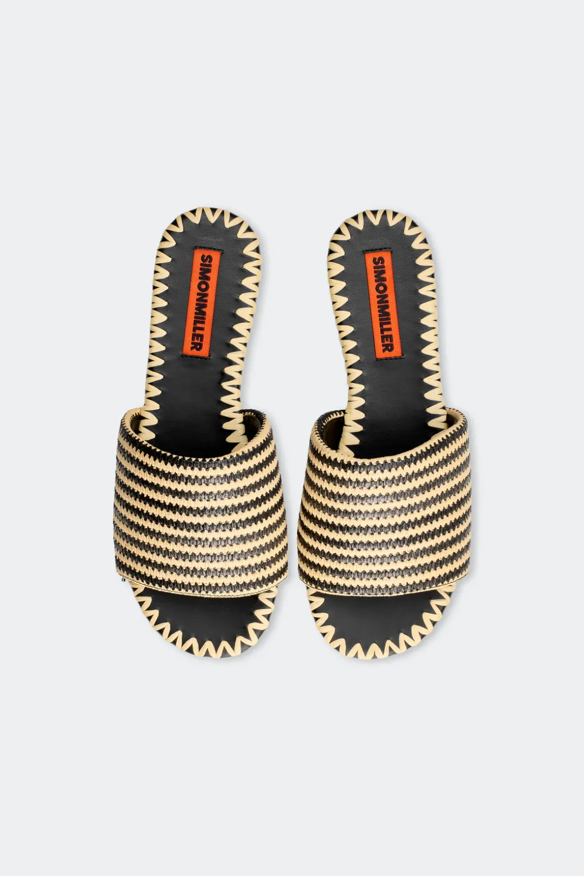 Stripestripe raffia salerno sandal