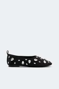 Teardropteardrop crystal riad flat