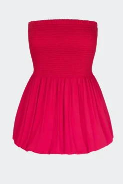Viavia smocked mini dress