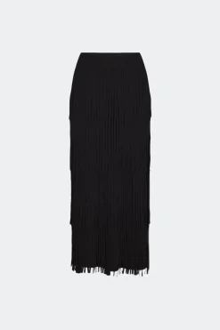 Zaza za knit fringe skirt