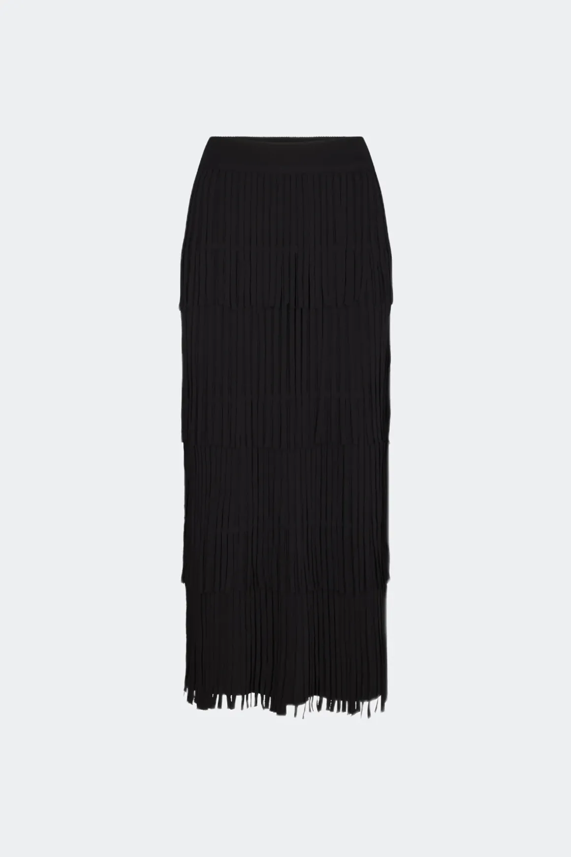 Zaza za knit fringe skirt