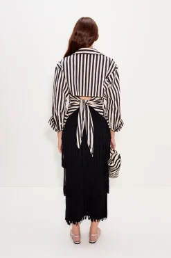 Zaza za knit fringe skirt