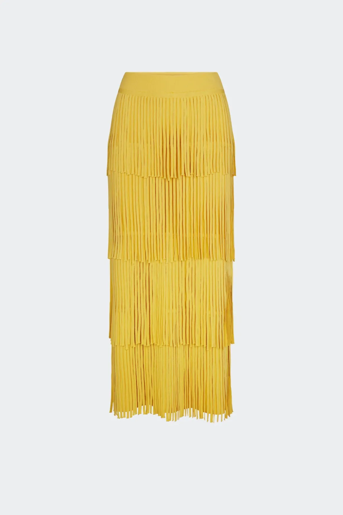 Zaza za knit fringe skirt