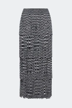 Zaza za knit fringe skirt