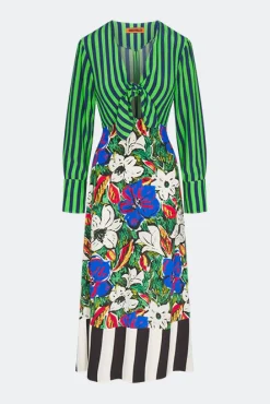 Zelenezelene maxi dress