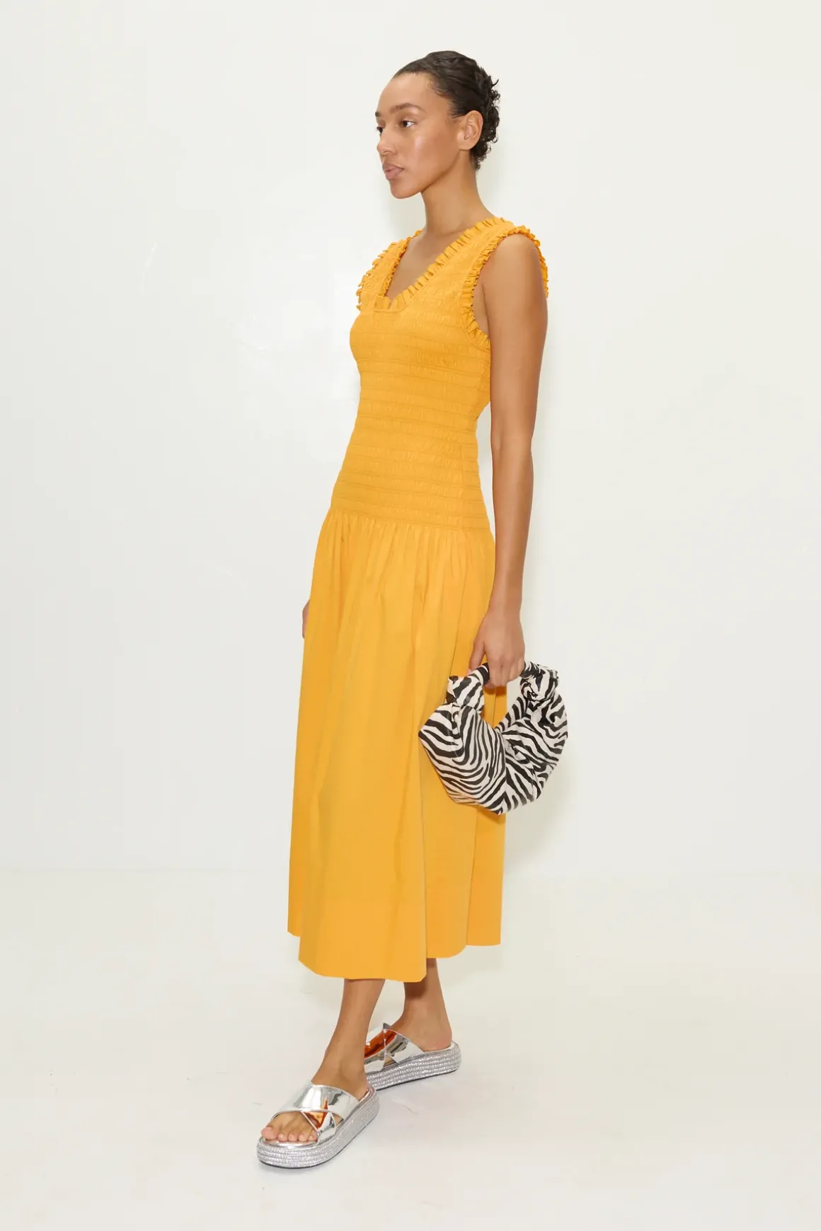 Zinizini poplin dress